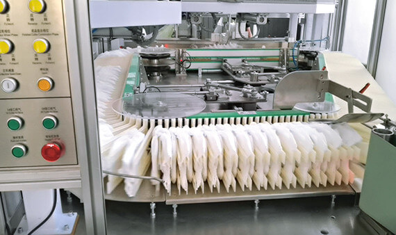 L'opération à grande vitesse assure l'efficacité de production